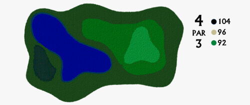 Hole 4 Golf Course Map