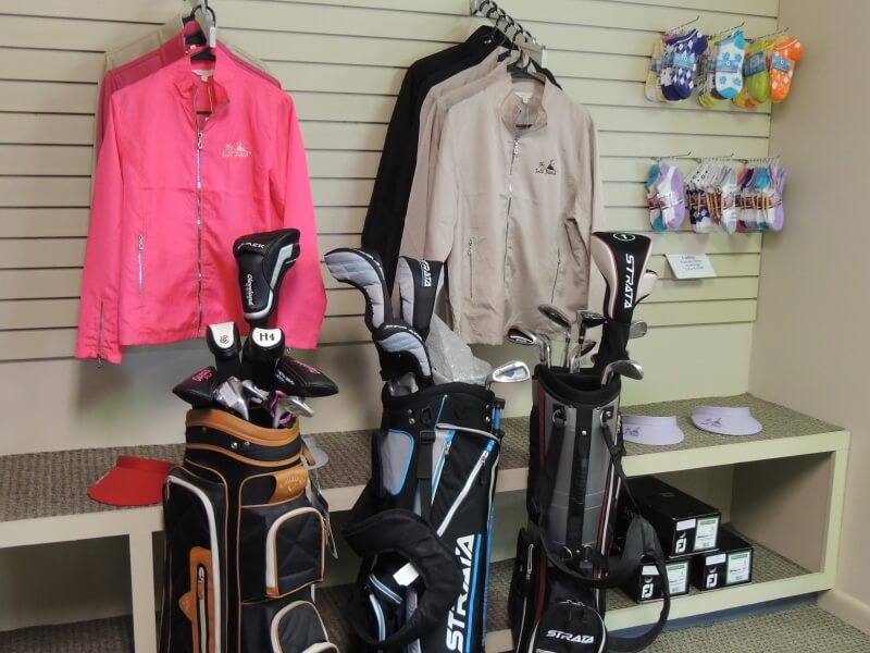 Salt Pond Golf Jackets and Clubs