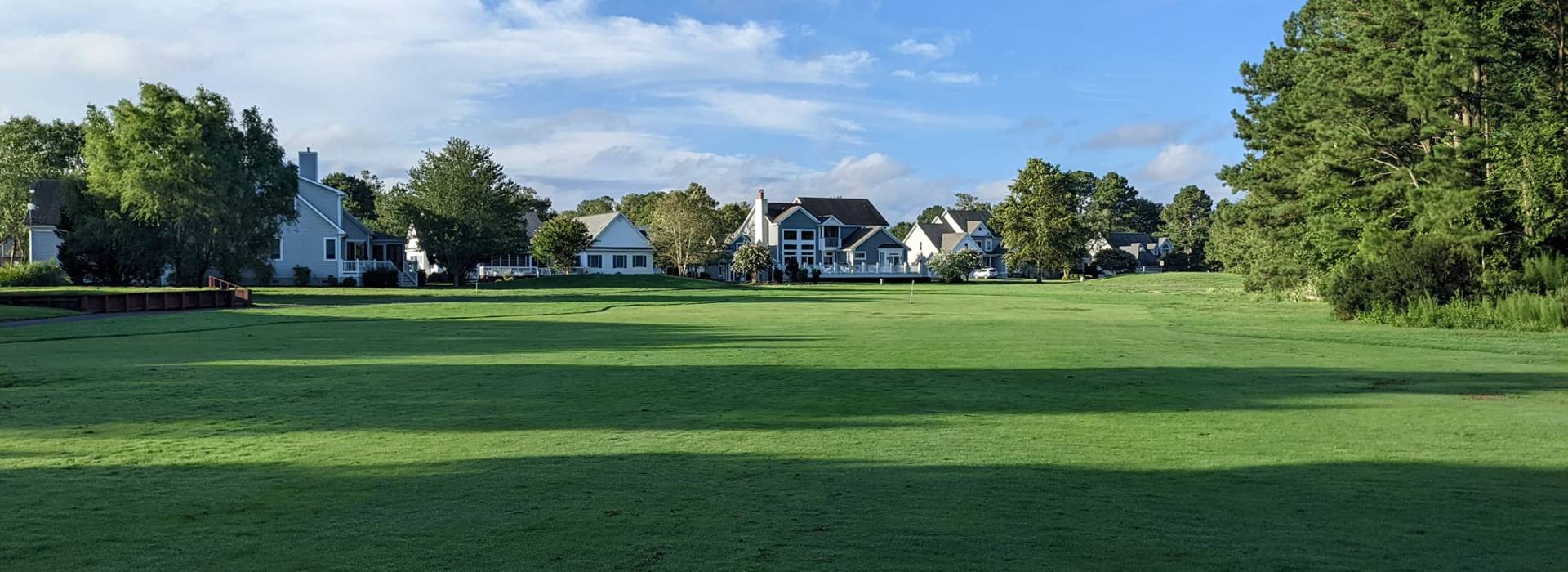 Golf Course Fairway with trees