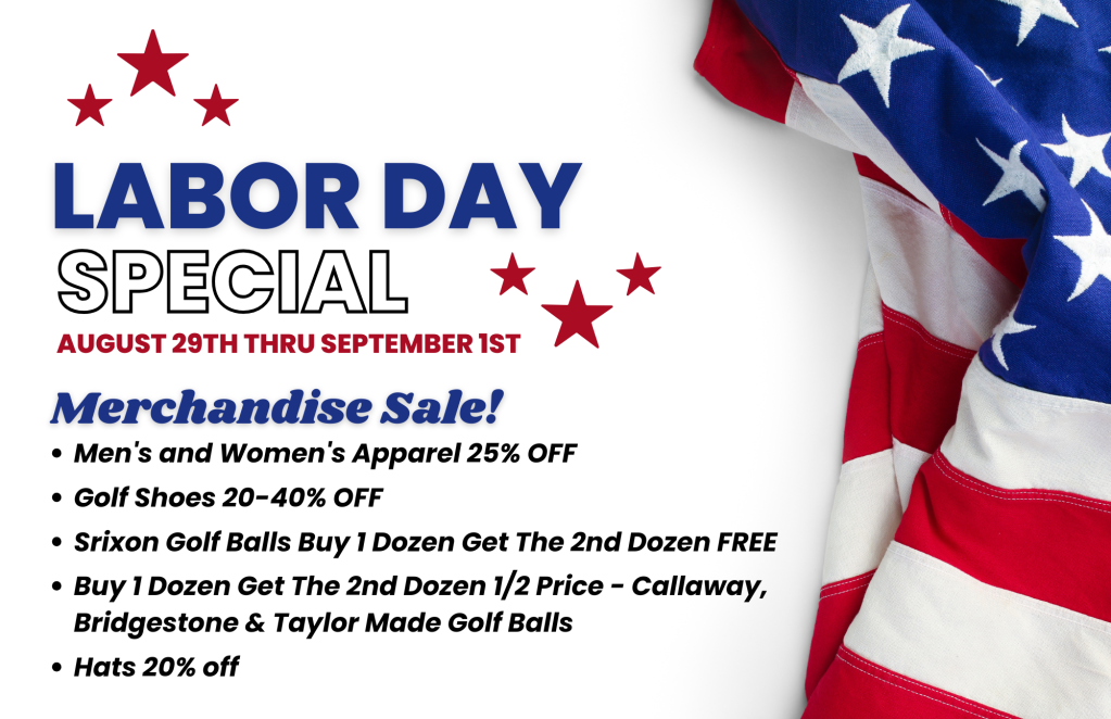 Labor Day Special